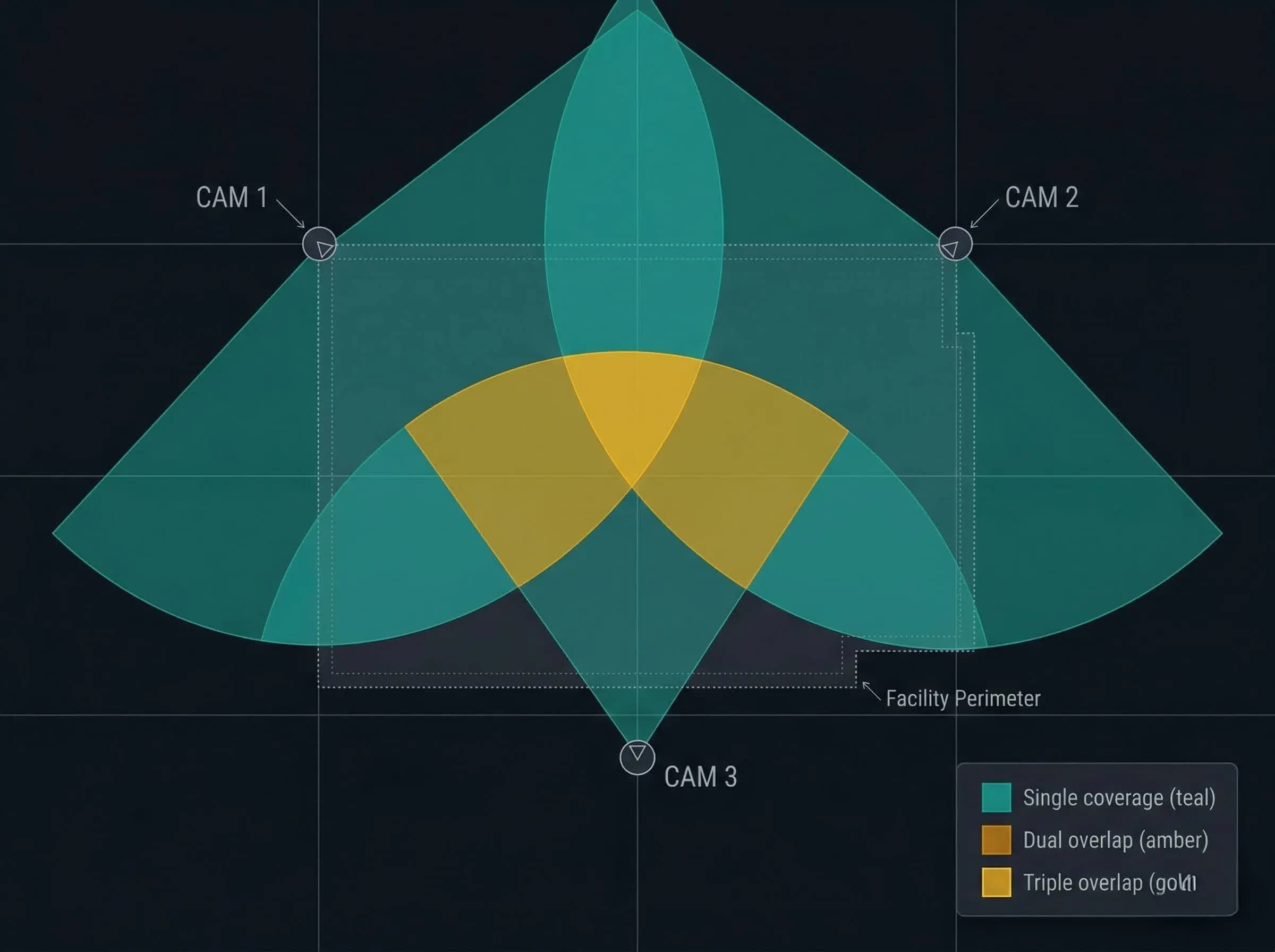 Multi-camera overlap